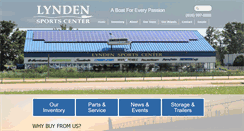 Desktop Screenshot of lyndensportscenter.com